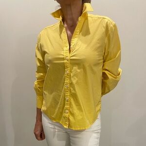 Jonathan Simkhai Yellow Button-Down Shirt